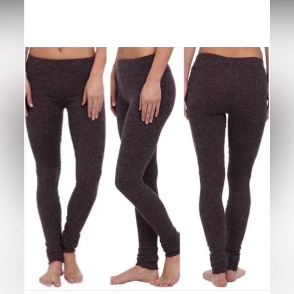 Intimately Free People Cozy Knit Lounge Leggings S eggplant 5m♥️ #55